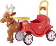 🦌 little tikes reindeer carriage festive: a magical ride for kids logo