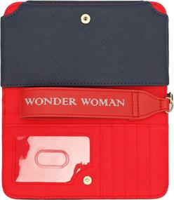 img 1 attached to Wonder Woman Tech Wallet Wristlet