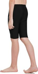 img 2 attached to 🩲 BALEAF Boys' Athletic Swim Jammer: UPF 50+ Quick Dry Youth Training Swimming Short