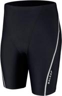 🩲 baleaf boys' athletic swim jammer: upf 50+ quick dry youth training swimming short logo