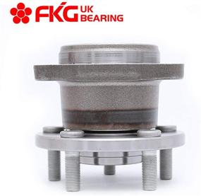 img 3 attached to 🔧 FKG Задняя ступица с подшипником заднего колеса 512293 для Subaru Legacy & Outback 2005-2009 - комплект из 2 шт., включая 5 болтов