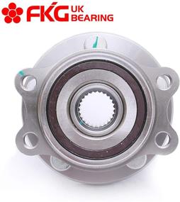 img 1 attached to 🔧 FKG Задняя ступица с подшипником заднего колеса 512293 для Subaru Legacy & Outback 2005-2009 - комплект из 2 шт., включая 5 болтов