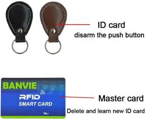 img 3 attached to BANVIE Car RFID Leather Key Push to Start Ignition Kit: Revolutionize Your Driving Experience with Keyless Go System and Stylish Leather Key