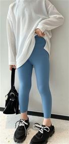 img 2 attached to 🩲 Stretch Length Athletic Girls' Clothing: Betusline Leggings