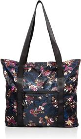 img 4 attached to 👜 Stylish and Versatile: Vera Bradley Women's Packable Black Handbags & Wallets for Totes