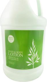 img 2 attached to 🌿 TOA Green Tea & Eucalyptus Body High Massage Lotion - 1 Gallon Bottle