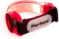 🔦 enhanced visibility led lighted armband by perfect fitness: optimal seo-friendly upgrade логотип