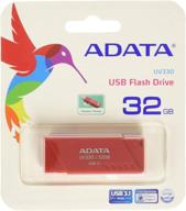 💾 usb-флеш-накопитель adata uv330 usb 3.1 в корпусе без колпачка, емкостью 32 гб, красный - эффективное хранилище данных (auv330-32g-rrd) логотип