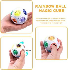 img 1 attached to 🧸 Sensory Fidget Anti Anxiety Squeeze Soybean: Stress Relief Toy for Kids and Adults