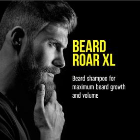 img 3 attached to 🧔 XL Beard Roar: Powerful Facial Hair Growth Shampoo with Caffeine Formula for Stimulating Facial Hair Growth