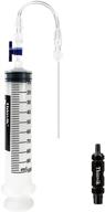 🔧 thinvik 3.5 oz/100ml tubeless sealant injector & tubeless sealant syringe for stans no tubes sealant with presta schrader valve core removal tool and compatibility with other sealants - adjustable valve logo