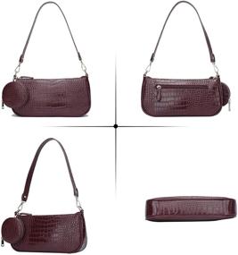 img 2 attached to KKXIU Shoulder Crossbody Clutch Removable Women's Handbags & Wallets