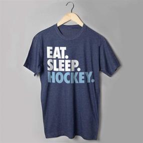 img 1 attached to Sleep Hockey T Shirt ChalkTalk SPORTS Men's Clothing