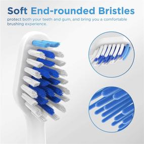 img 3 attached to 💡 8-Pack of Soft Bristle Replacement Brush Heads for Smile Bright Platinum Sonic Electric Toothbrush