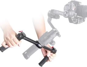 img 3 attached to Двуручная рукоятка ANDYCINE Dual Handle для гимбалей | С антицарапинным покрытием и антискользящим эффектом | Совместима с DJI Ronin S/ Ronin SC, DJI RS2, RSC2/ Moza Air 2.