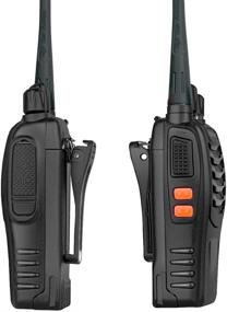 img 2 attached to 📻 Ansoko Walkie Talkies: Rechargeable Long Range Two Way Radios with Earpiece - 16 Channel (2 Pack)