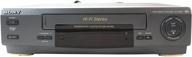 sony slv 662hf cassette recorder adaptive logo