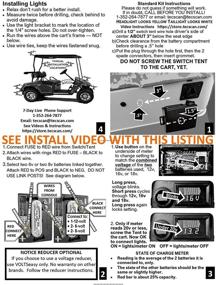 img 3 attached to The Ultimate TecScan Standard Golf Cart Light Kit: Illuminate your Golfing Experience!