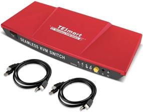 img 4 attached to TESmart HDMI KVM Switch PIP KVM Switch Box 4K@30Hz With IR Remote 2 In 1 Out Supports USB 2