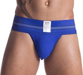 img 3 attached to 🏋️ Ultimate Comfort and Support: GYM Men's 3" Wide Band Classic Athletic Supporter