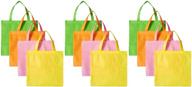 12 ярких больших сумок-тоте в неоновых цветах: яркие и привлекающие взгляд переноски. логотип