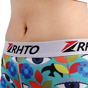 img 2 attached to RHTO Leggings Printed Stretch Athletic Girls' Clothing