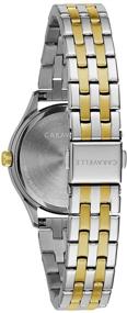 img 2 attached to Caravelle Womens Quartz Watch Stainless Steel Women's Watches