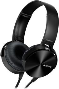 img 4 attached to 🎧 Sony MDR-XB450AP Extra Bass Headphone - Black (International Version U.S. Warranty)