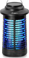 🦟 tompol bug zapper - powerful 4200v electric mosquito zapper for indoor and outdoor use - waterproof pest control insect killer for home, kitchen, backyard, camping logo