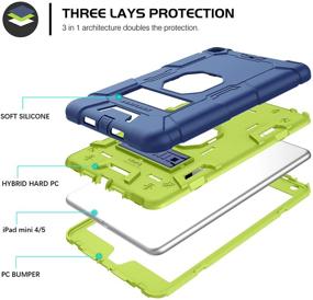 img 2 attached to IPad Mini BENTOBEN Shockproof Anti Scratch