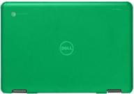 🔒 dell chromebook 11 3181 2-in-1 series laptop case - mcover hard shell cover (green) | not compatible with 210-acdu / 3120/3180 / 3189/5190 series logo