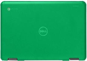 img 4 attached to 🔒 Dell Chromebook 11 3181 2-in-1 Series Laptop Case - mCover Hard Shell Cover (Green) | NOT Compatible with 210-ACDU / 3120/3180 / 3189/5190 Series