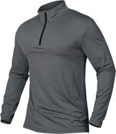mansdour performance workout running pullover sports & fitness for running logo
