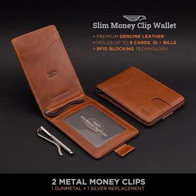 img 2 attached to POCKT Slim Wallet Money Clip Men's Accessories