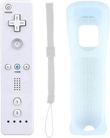 img 3 attached to 🎮 Enhance Your Gaming Experience with PlayHard 2 Pack Remote Controllers – Nintendo Wii & Wii U Compatible, Includes Silicone Cases and Wrist Straps (White X 2)