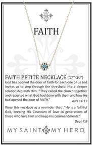 img 1 attached to My Saint Hero Petite Necklace