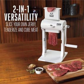 img 3 attached to Weston Realtree Edge 2-in-1 Jerky Slicer & Cuber/Tenderizer: Effortlessly Create Delicious Jerky at Home!