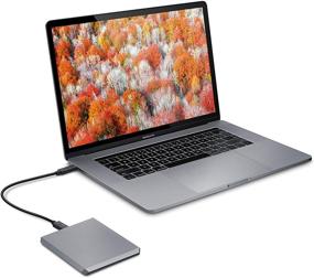 img 3 attached to 💾 Внешний жесткий диск LaCie на 2Тб для мобильных устройств - цвет "Space Gray", USB-C и USB 3.0, совместимый с компьютерами Mac и PC, рабочими станциями и ноутбуками (STHG2000402)