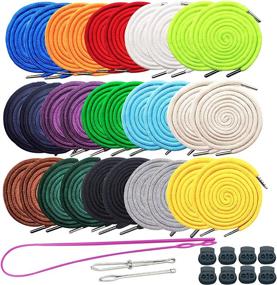 img 4 attached to 👖 30 Pack of Long Drawstrings + 3 Drawstring Threader Tools – Ideal for Pants, Sweatpants, Hoodies, Scrubs, Jackets, Shorts