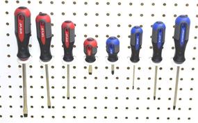 img 4 attached to Garage Pegboard Multi-Purpose Organizer Holder