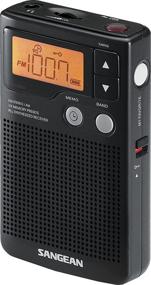 img 3 attached to 📻 Санген DT-200X, портативное цифровое карманное радио черного цвета с FM-стерео/AM настройкой