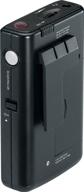 📻 санген dt-200x, портативное цифровое карманное радио черного цвета с fm-стерео/am настройкой логотип