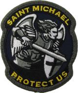 👼 enhanced full color saint michael modern morale patch - ideal for seo logo