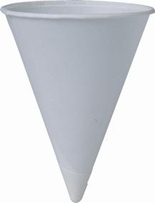 img 1 attached to Solo Cup Company 4BR-2050-1: 200-Piece Cone Water Cups, 4 oz, Cold, Paper, White - Pack of 1