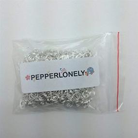 img 1 attached to PEPPERLONELY Brand 800PC Silver Plated