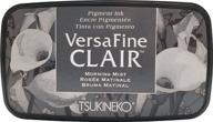 🌅 tsukineko versafine clair morning mist full size ink pad: vibrant and versatile logo