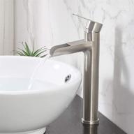 🚰 commercial waterfall brushed bathroom faucet by vccucine логотип