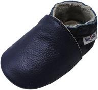 mejale leather moccasin anti skid prewalker boys' shoes and slippers: premium quality and maximum comfort logo