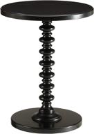 🖤 acme furniture acme 82794 acton side table: sleek black design in one size logo