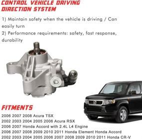 img 2 attached to OE Replace # 21-5419 - Power Steering Pump Replacement for 2006-2007 Honda Accord, 2002-2011 Honda CRV, 2006-2011 Element, 2002-2006 Acura RSX, and 2006-2008 Acura TSX